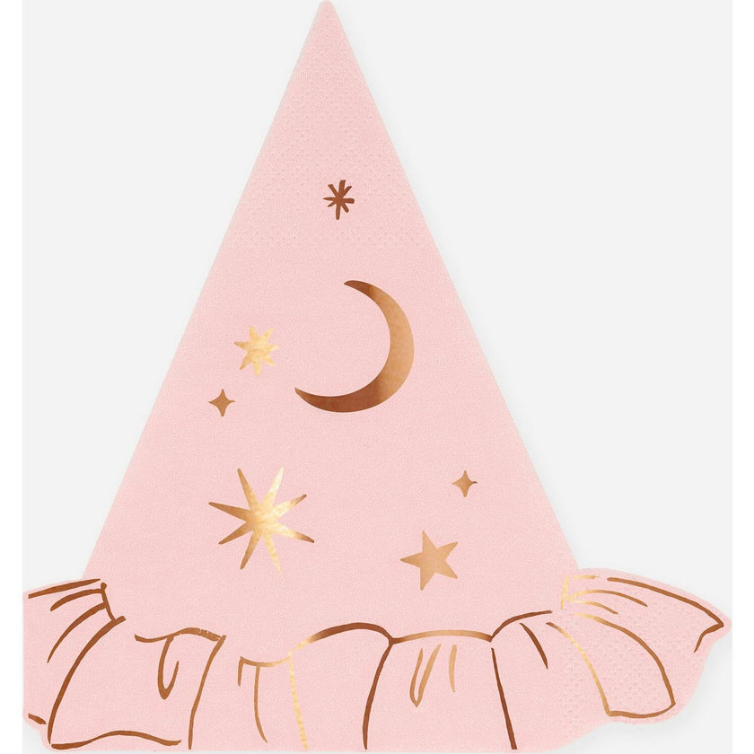 Pink Witch Hat Napkins