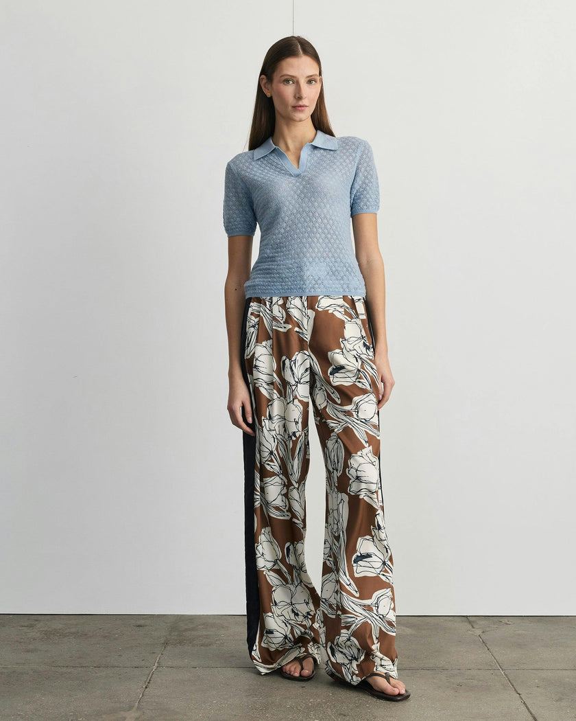 Camilla Pointelle Knit Top