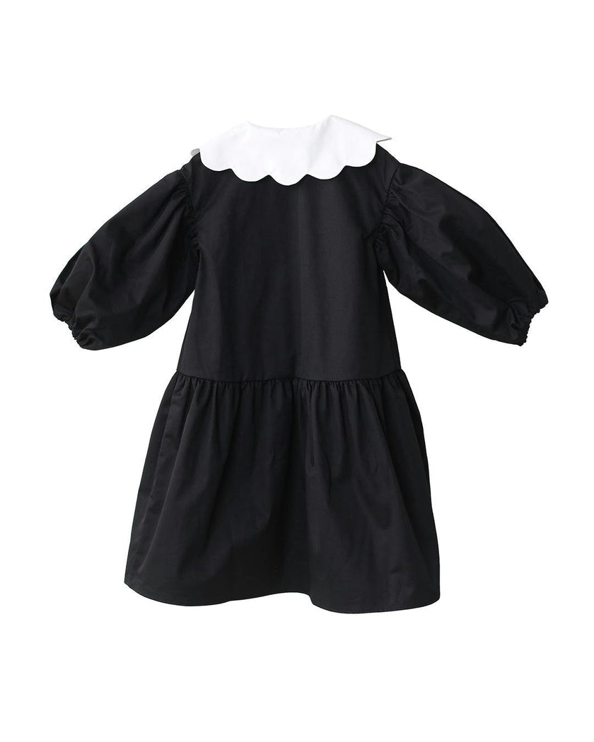 Selena dress (black/ivory)