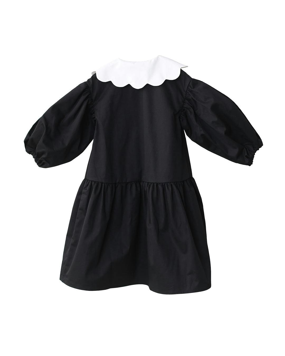 Selena dress (black/ivory)
