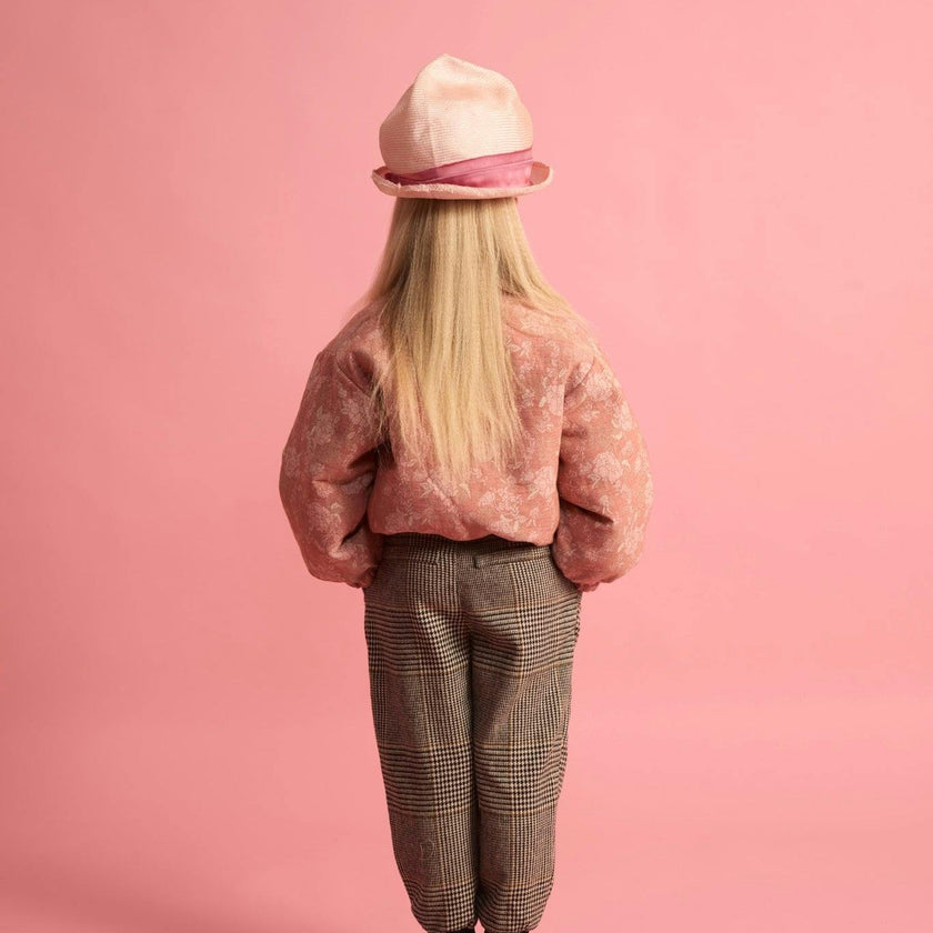 Wildflower Bomber Jacket Pink Flowers