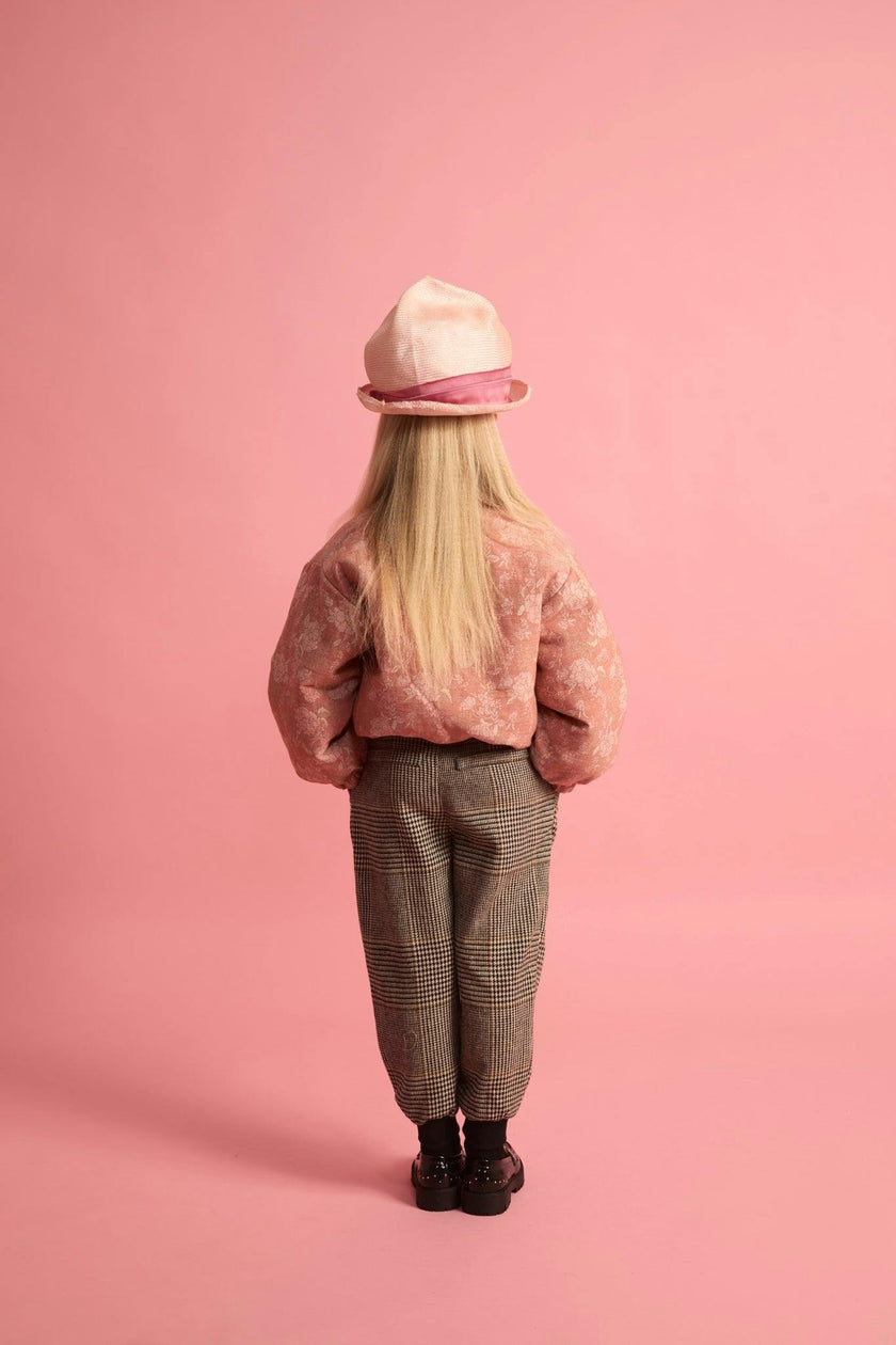 Wildflower Bomber Jacket Pink Flowers