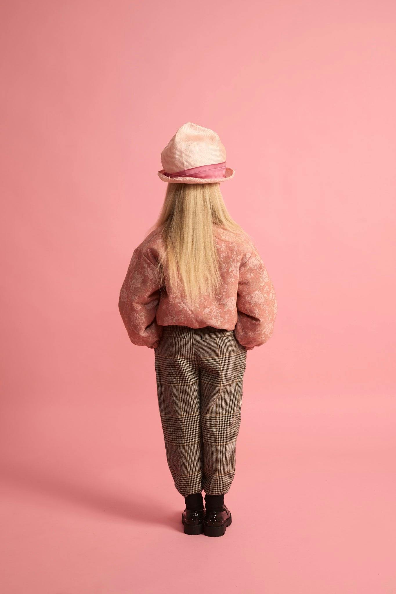 Wildflower Bomber Jacket Pink Flowers