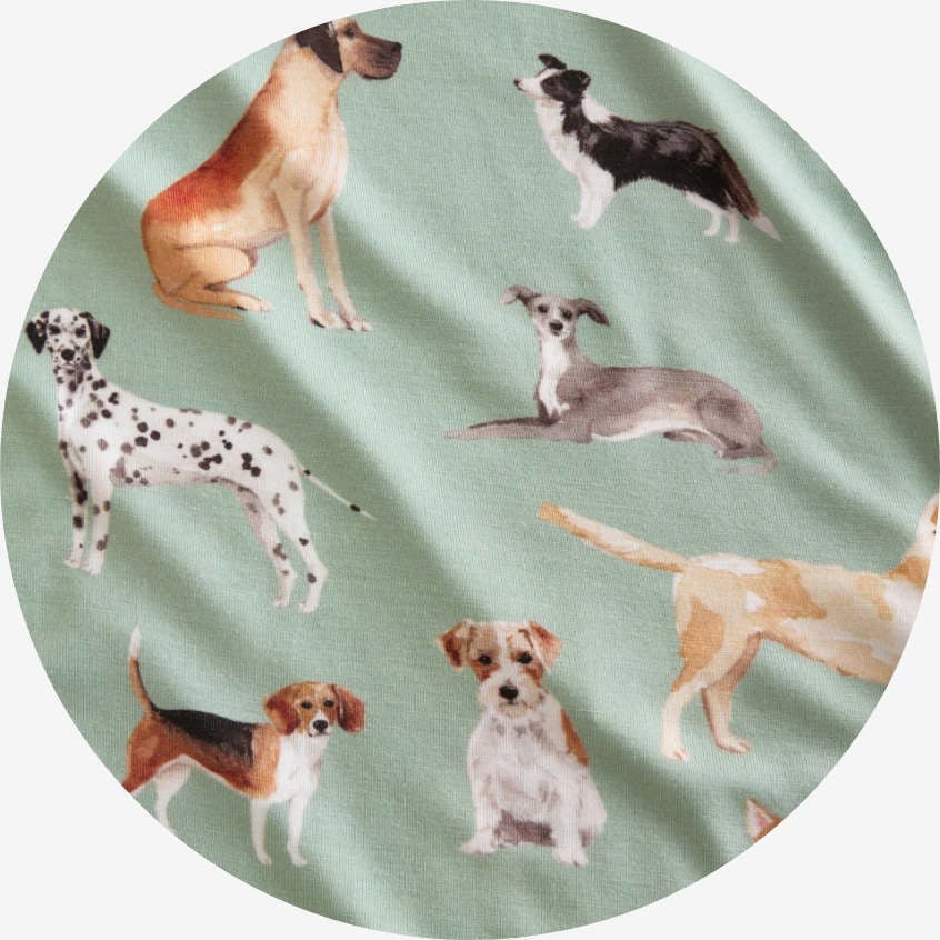 Posh Puppies Classic Pajama Set