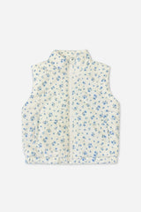Relaxed Cuorduroy Puffer Vest
