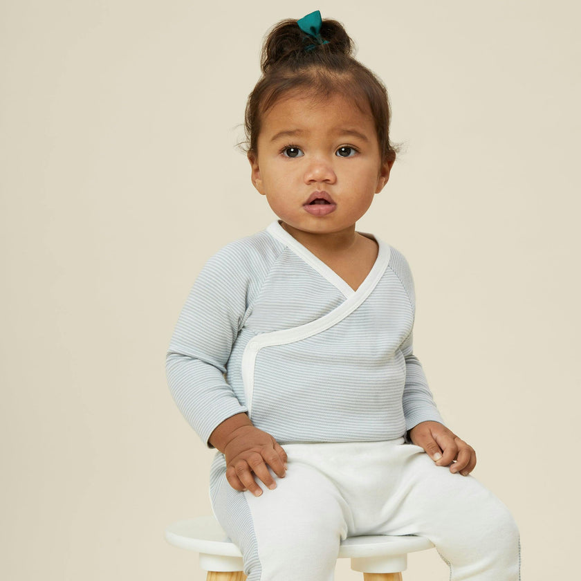 Long Sleeve Kimono Bodysuit