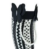 Butterfly Lace Pearl Link Socks