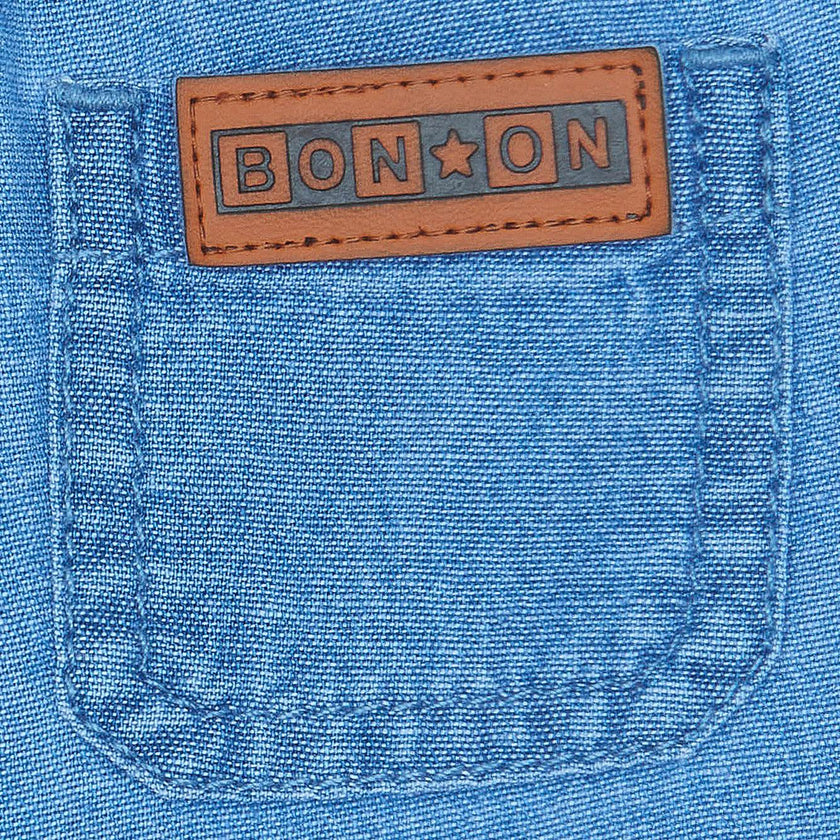 BONTON Lyon Baby Shorts - Chambray