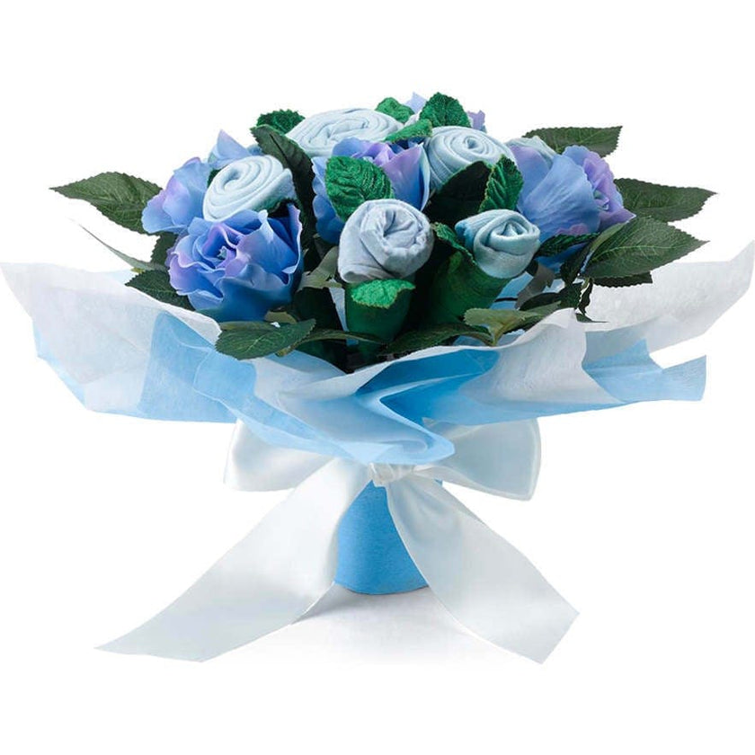 Hand Tied Baby Clothes Bouquet