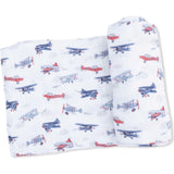 Vintage Planes - Swaddle Blanket