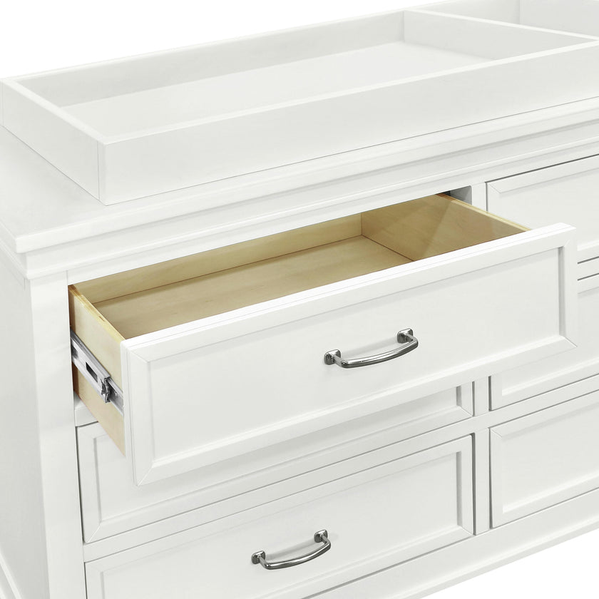 Darlington 6-Drawer Wide Assembled Dresser (56") in Warm White