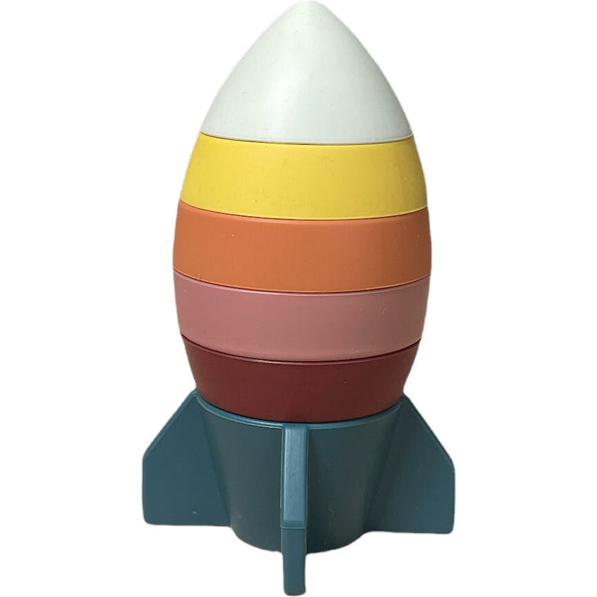 Silicone Rocketship Stacker