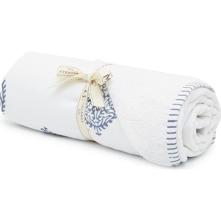 Block-Printed Terry Towel