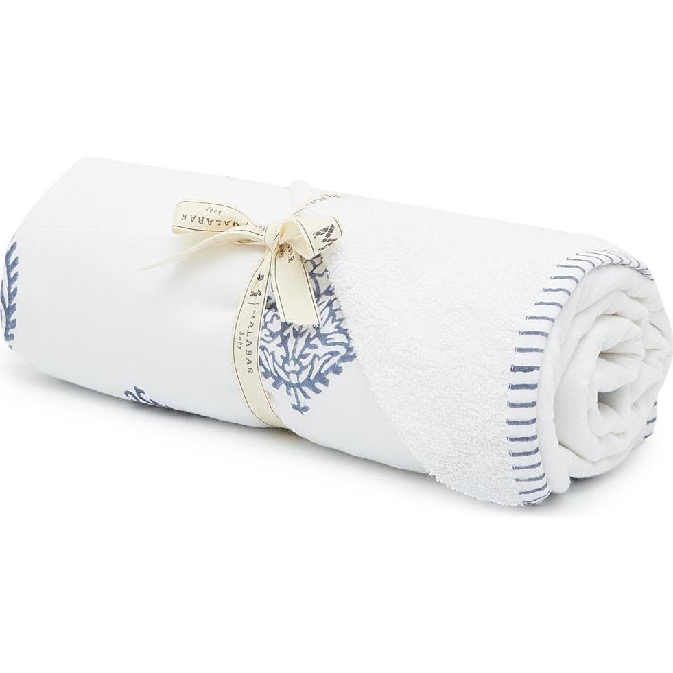 Block-Printed Terry Towel