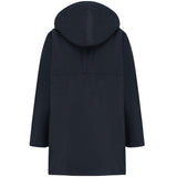 Ebury Padded Wax Jacket - Navy