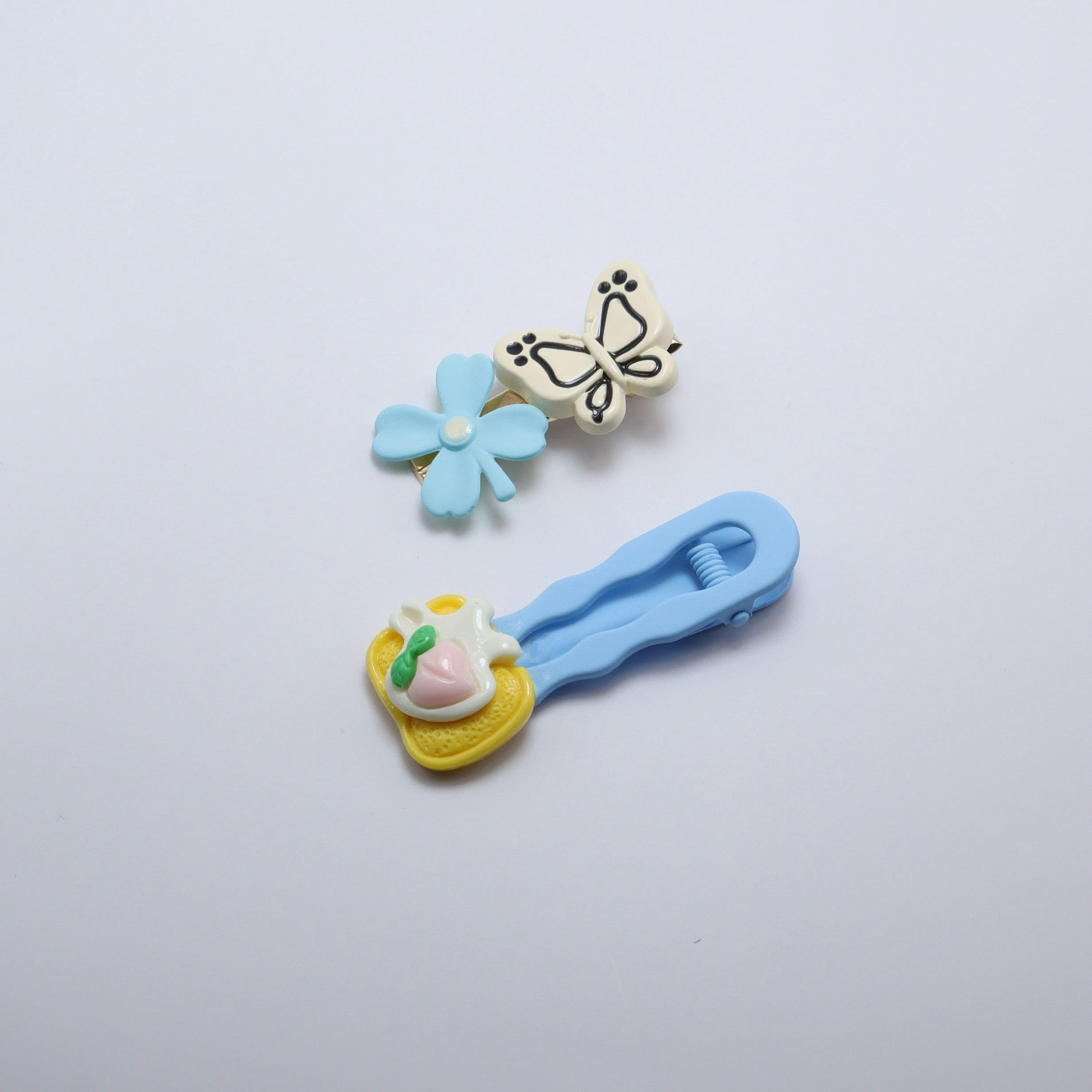 Sugar & Spice Hair Clips (Set of 2)