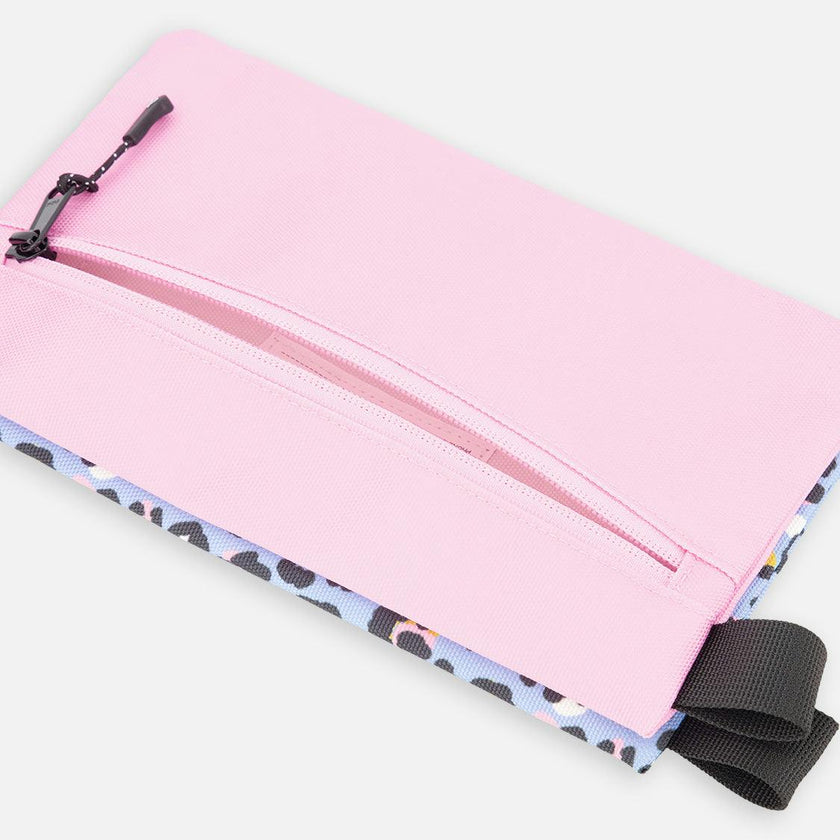 Little Girl Leopard Charming Functional Compact Pencil Case