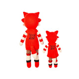 Fox Stuffed Animal | Handmade Knit Doll For Babies