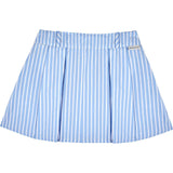 Mipounet SS26 Sia Popelin, Skirt Ecru Blue