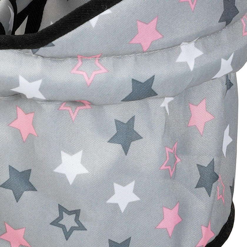 Bayer Design Dolls: Table Seat - Grey, Pink, Stars