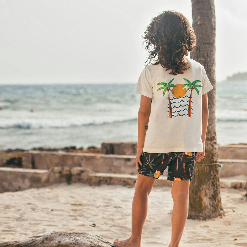 PALMERAS NEGRO - SWIMSHORTS