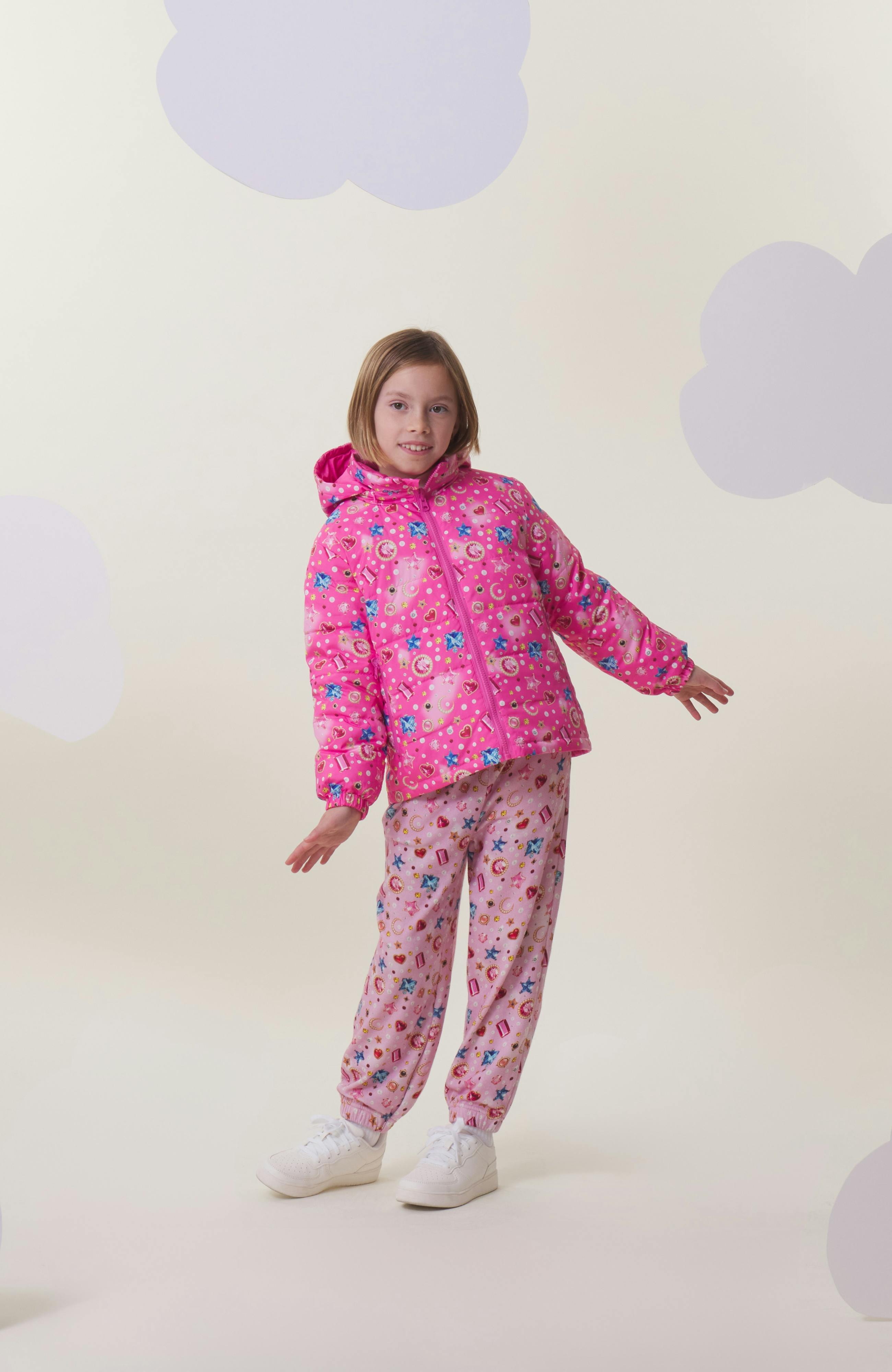 Blake Hooded Reversible Lightweight Down Puffer Jacket, Gems and Pearls