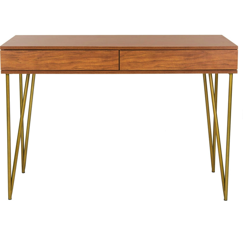 Pine Two-Drawer Desk