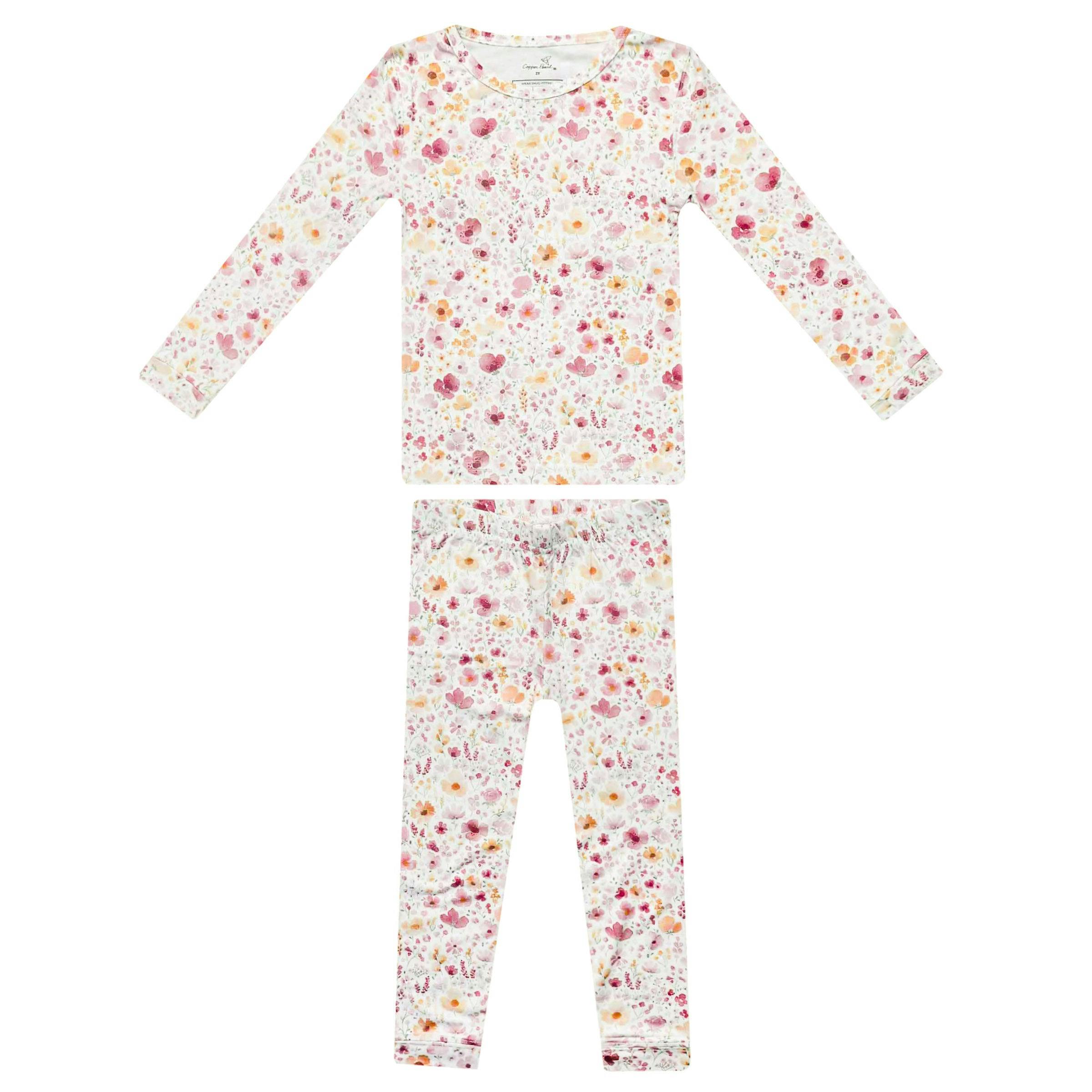 2pc Long Sleeve Pajama Set - Diana