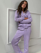 Lavender Crystal Hoodie Set – Teen/Women
