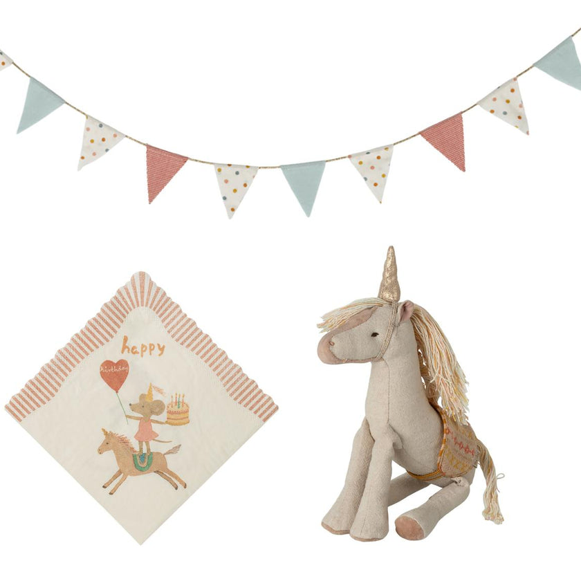 Maileg x Maisonette Exclusive Unicorn Birthday Bundle