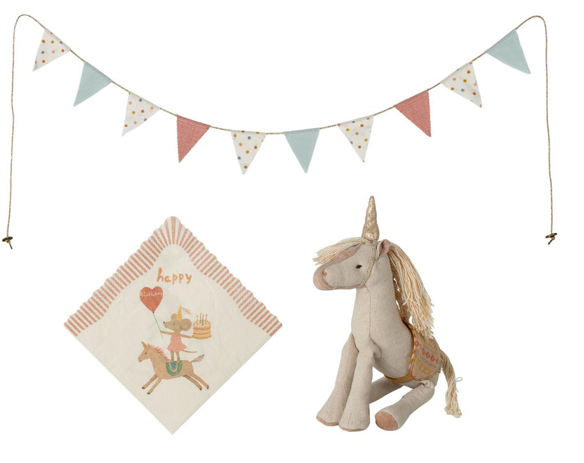 Maileg x Maisonette Exclusive Unicorn Birthday Bundle