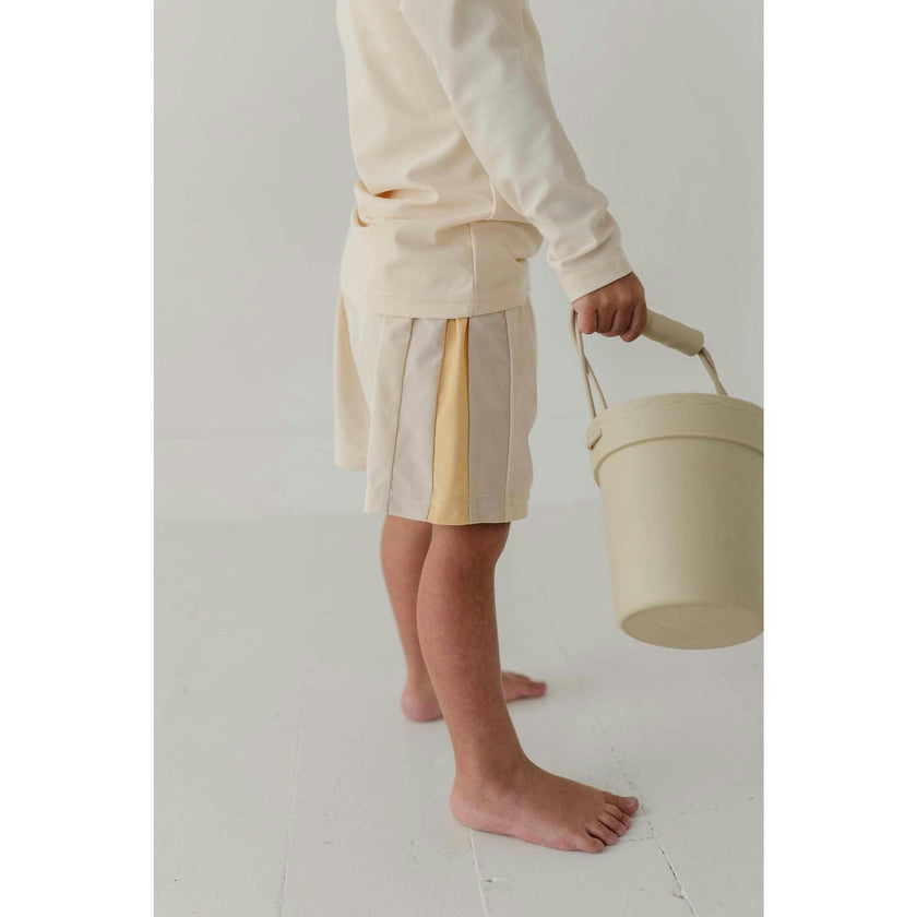 Boy's Colorblock Swim Shorts