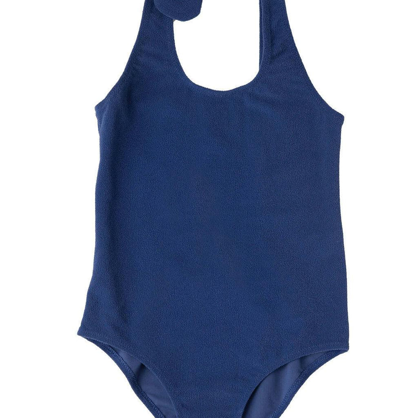 Georgia One Piece Towelling Swimsuit Spaceblue