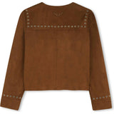 ZADIG & VOLTAIRE Faux Suede Cowgirl Jacket - Nuthatch