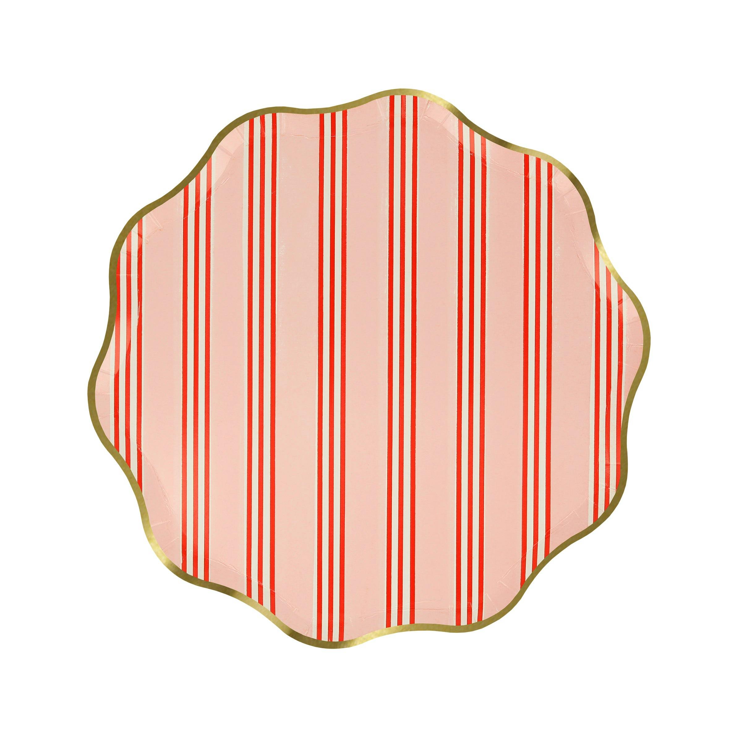 Festive Stripe Side Plates