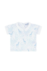 Blue Print Diaper Cover Set