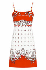 Lauryn Summer Stitch Floral Mini Dress