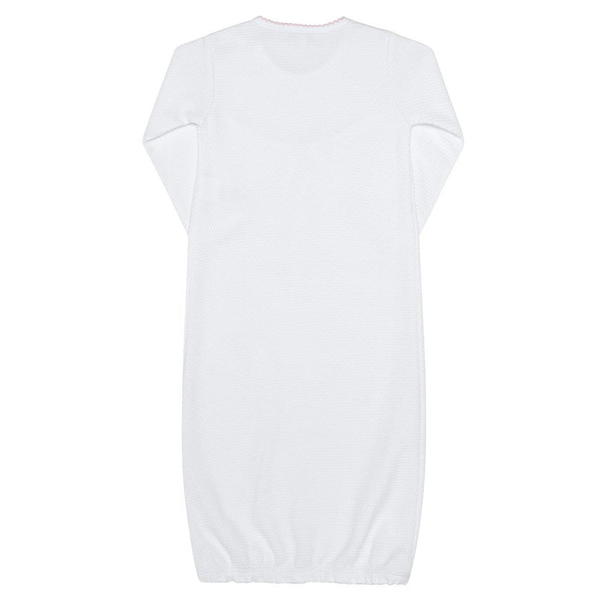 White Bubble Baby Gown