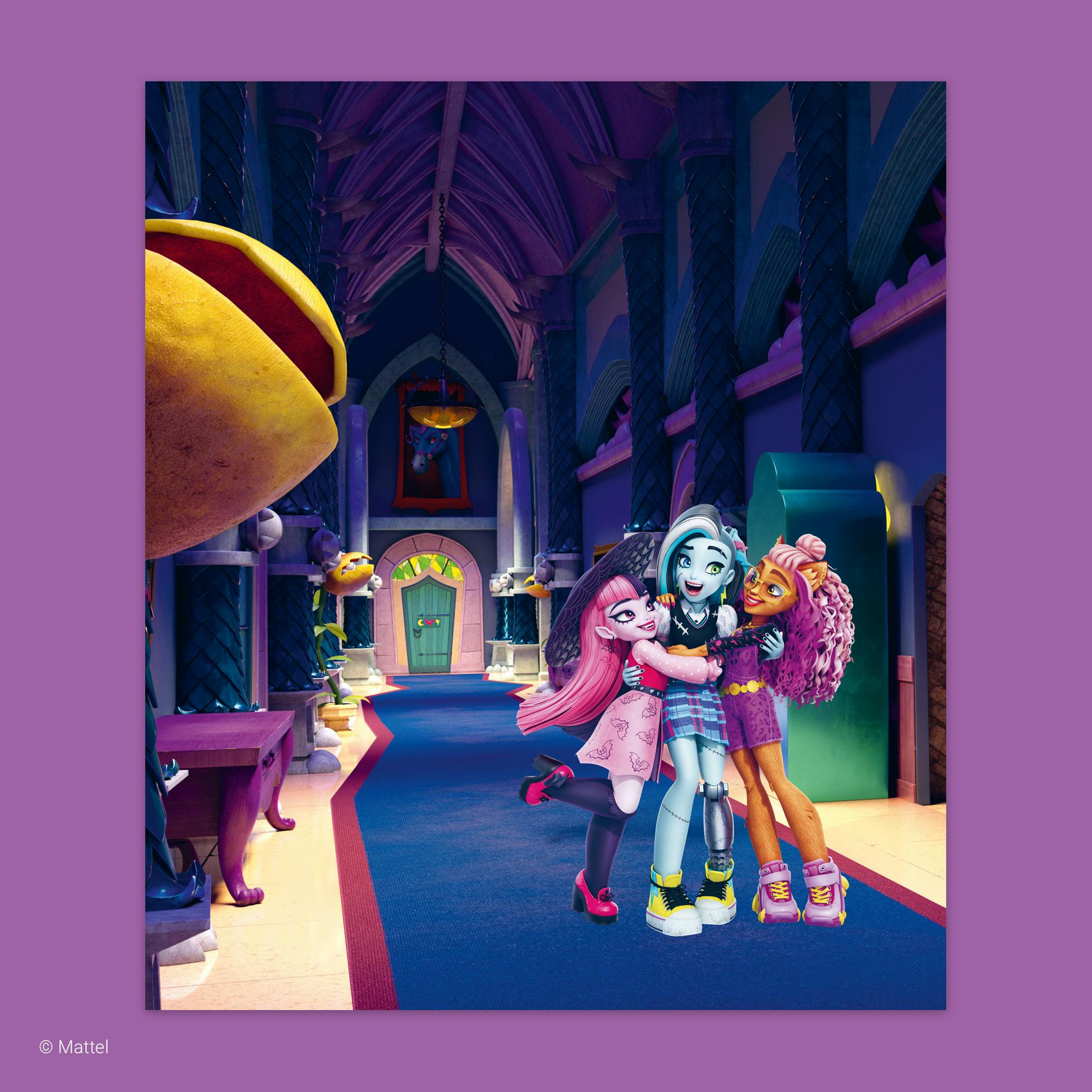Panorama Sticker Book: Monster High