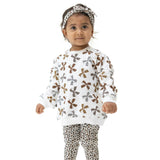 Leopard Bows - Oversized Sweatshirt