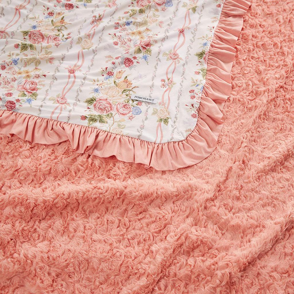 Janey Minky Ruffled Luxe Patoo® Blanket