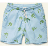 Recycled Palm Tree Swim Trunk
