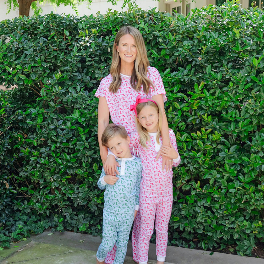 Jack Boys' Pajama Pant Set - Wild West Blue