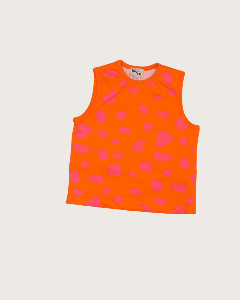 Mika Printed Jersy Vest