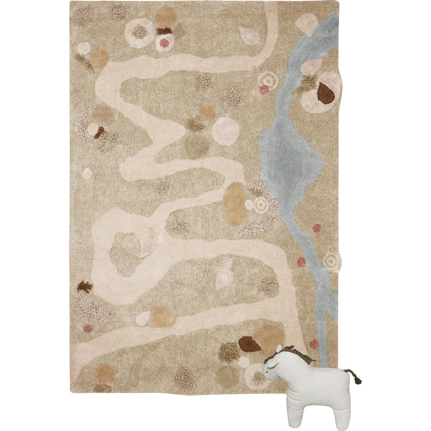 Washable Rug Path
