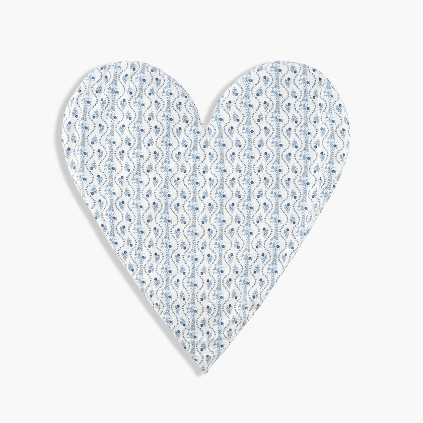 The Tummy Time Mat - Blue Vine Stripe