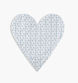 The Tummy Time Mat - Blue Vine Stripe