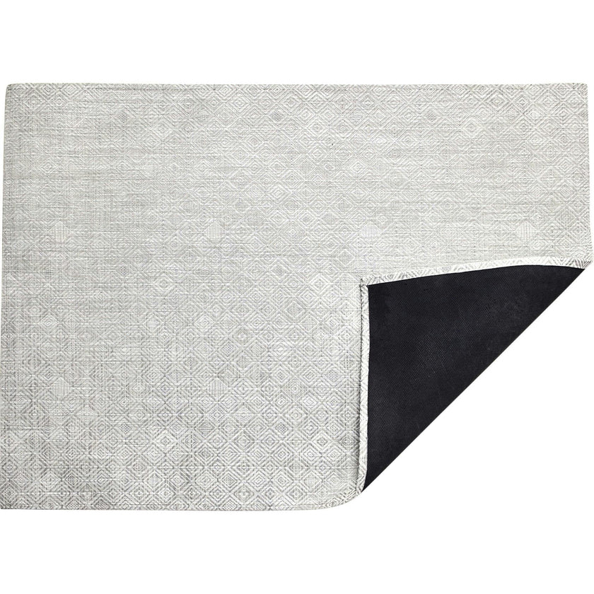 Mosaic Floor Mat, Grey