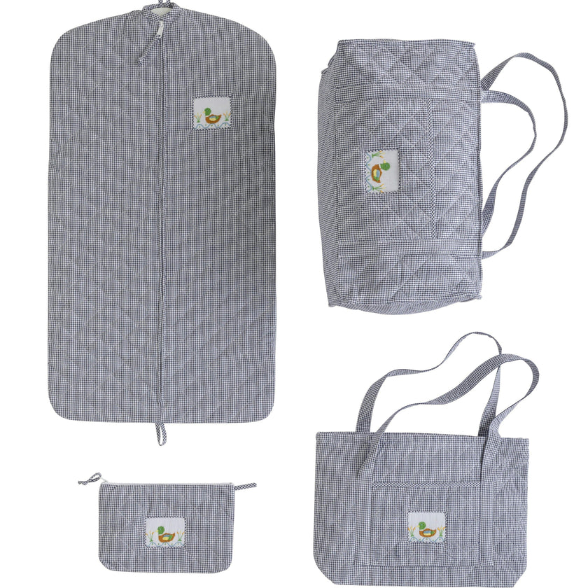 Quilted Luggage - Mallard