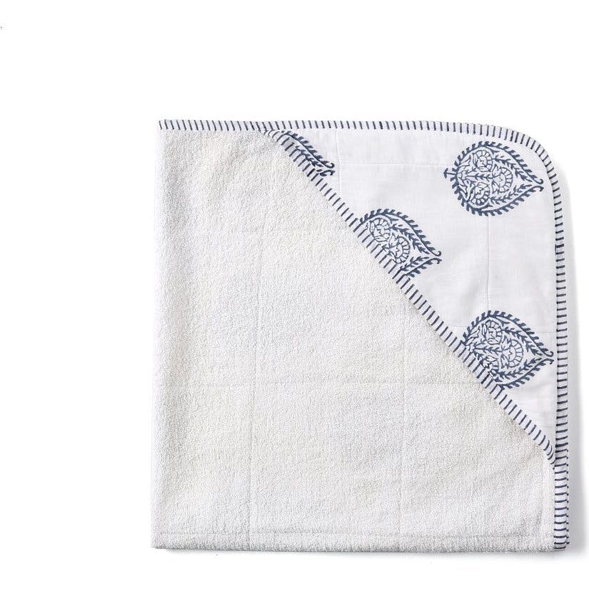 Block-Printed Terry Towel